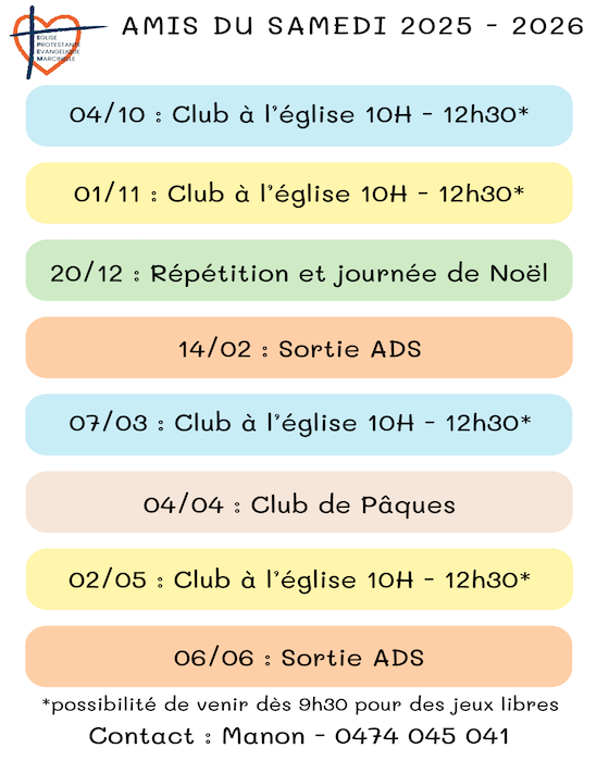Calendrier ADS new